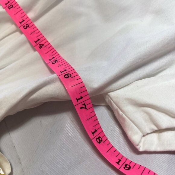 HD Paris White Belted Sash Dress Ladies Size 2 US, 6UK, 34EU Spring Summer - Picture 7 of 11